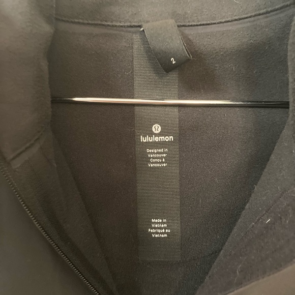 Lululemon black Sleet Sprinter jacket  size 2 - Picture 5 of 5